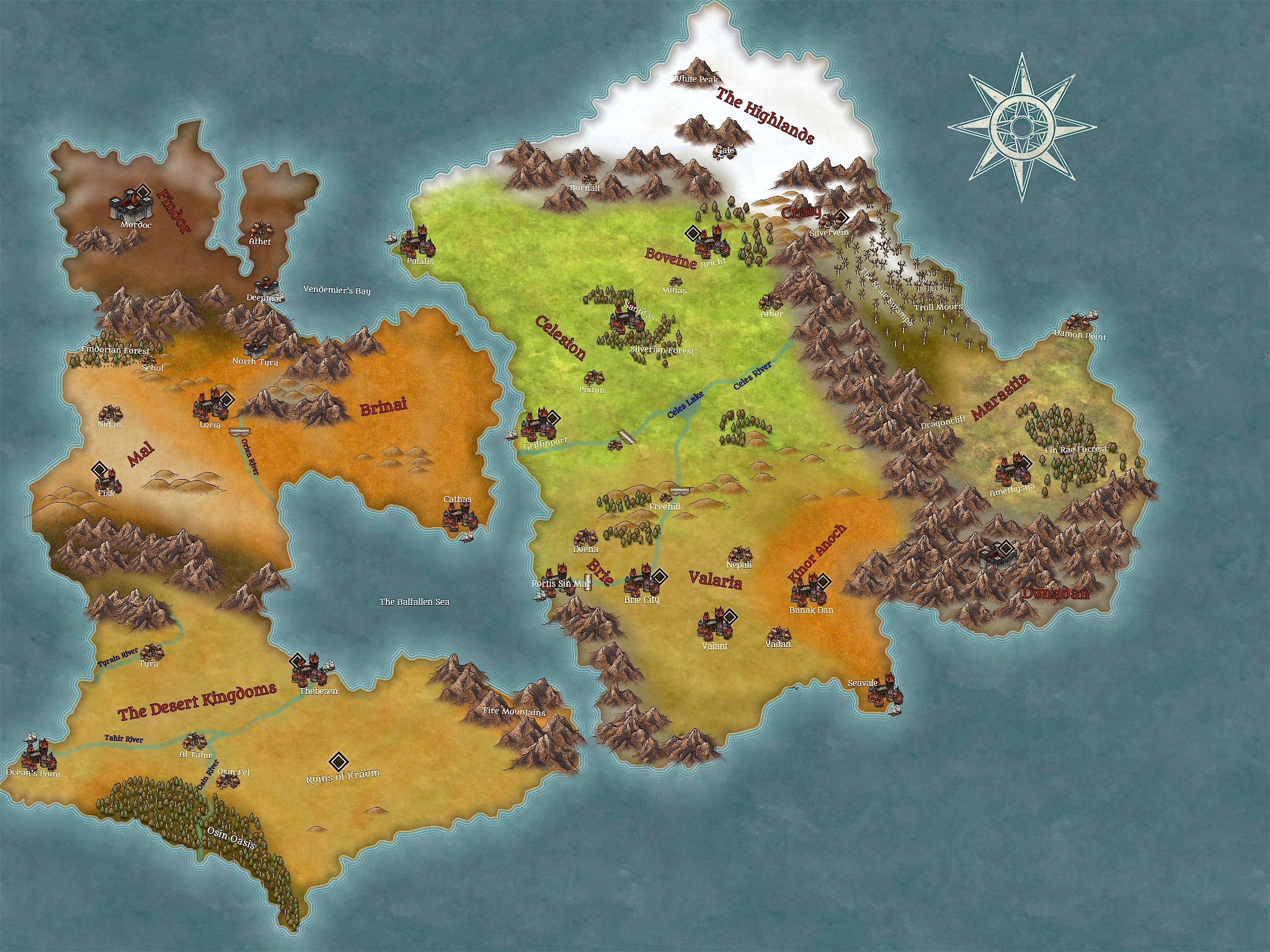 The Continent of Sharr